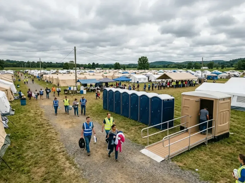 disaster-relief-camp-restrooms-010 — frequently asked questions, Dumpster & Portable Bathrooms Rental in Franklin Farm, VA